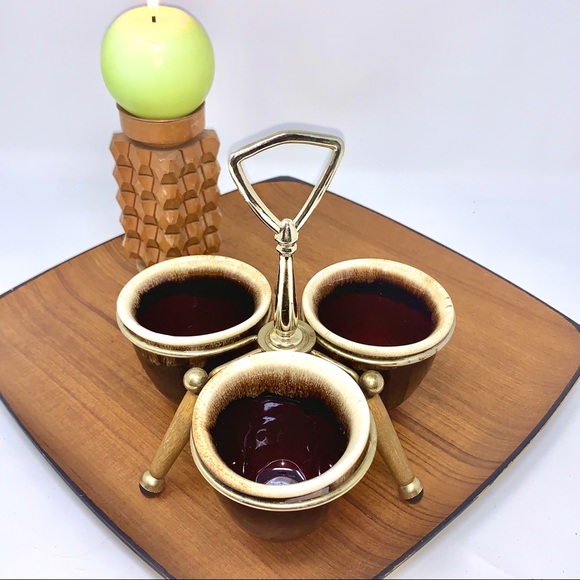 Vintage Other - v i n t a g e :: MCM Drip Glaze Server Planter